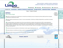 Tablet Screenshot of limpo.com.ar